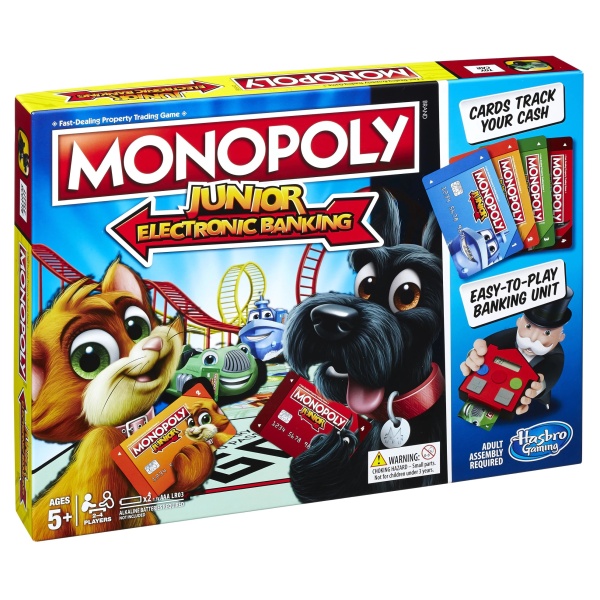 Monopoly Junior Electronic Banking Ro 5 Ani+ 33522234